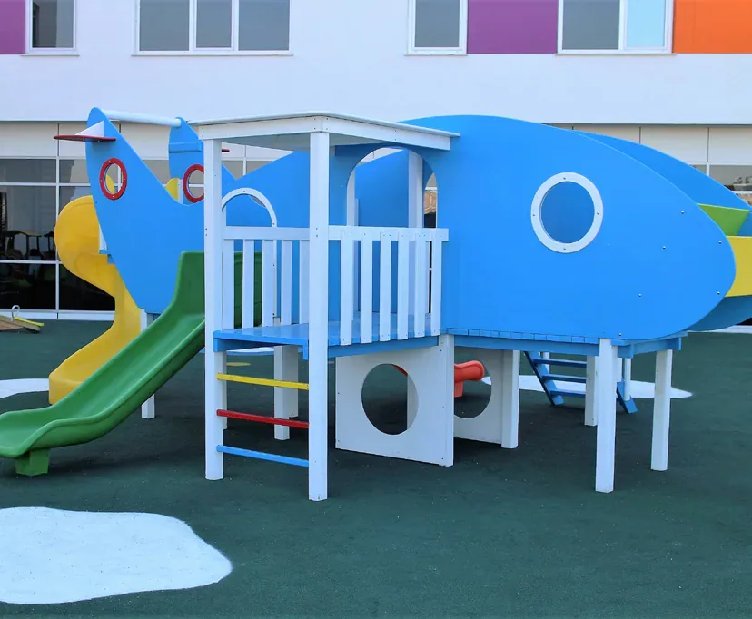 Denizaltı Temalı Ahşap Oyun Parkı — Ürün