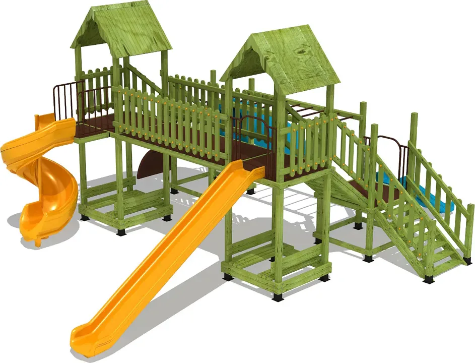Köprülü Doğal Ahşap Oyun Parkı — Ürün