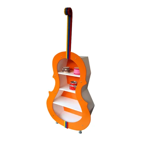 Gitar Figürlü Anaokulu Dolabı — Dolap ve Raf Sistemleri