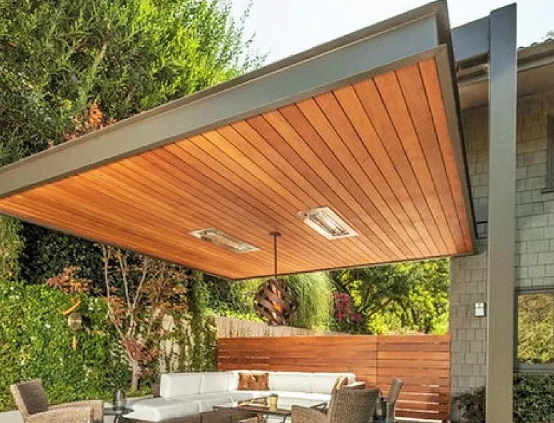 Konsol Taşıyıcılı Ahşap Pergola — Ürün