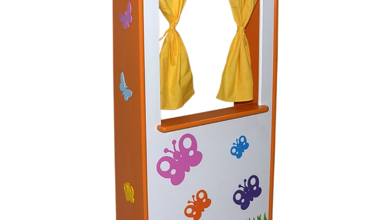 Anaokulu Kukla Sahnesi ve Kukla Köşesi - 8 Model — EDUM 2327 kelebek temalı model
