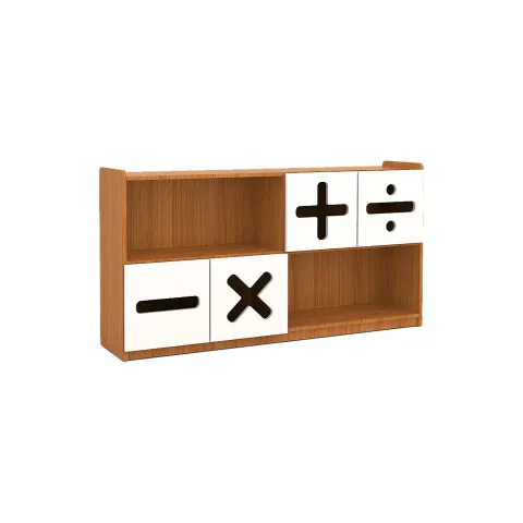 Matematik İşlemli Yatay Anaokulu Dolabı — Dolap ve Raf Sistemleri