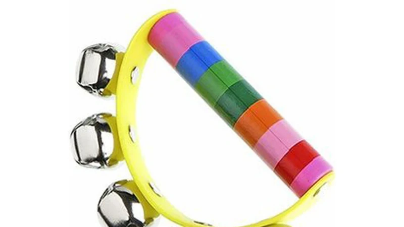 Anaokulu Ritim ve Müzik Aletleri - 10 Model — EDUM 2430 çıngıraklı el zili