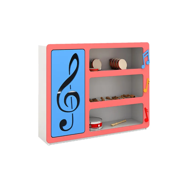 Sol Anahtarı Figürlü Müzik Dolabı — Ürün